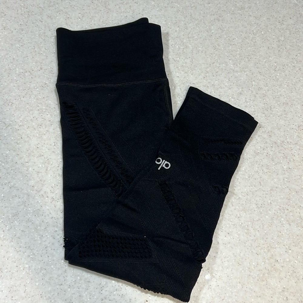 ALO distressed leggings